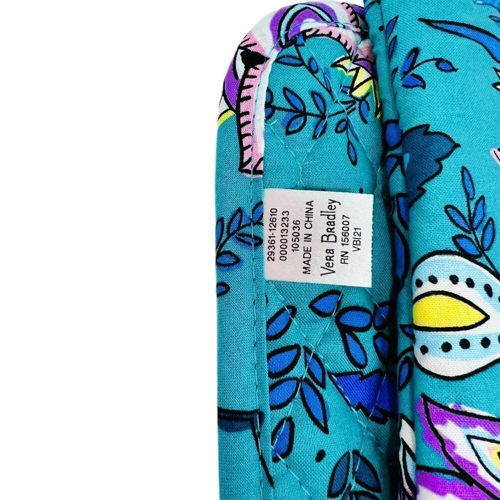 VERA Bradley Peacock Pot Holder and Oven Mitt Set - Picture 7 of 7